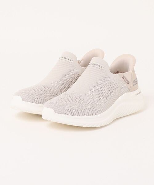 SKECHERS（スケッチャーズ）の「RESHIFT（スニーカー・レディース・ピンク/ベージュ/ブラック×ブラック・23.0cm/24.0cm/25.0cm/22.5cm/23.5cm/24.5cm）」の2枚目の写真
