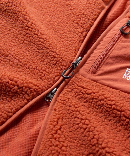 FIRST DOWN(ファーストダウン)の「FIRST DOWN USA (ファーストダウン) BOA JKT ボア フリース ジャケット ブルゾン メンズ F942021(ブルゾン・メンズ・ネイビー/オフホワイト/ブラック・M/L/LL)」の10枚目の写真