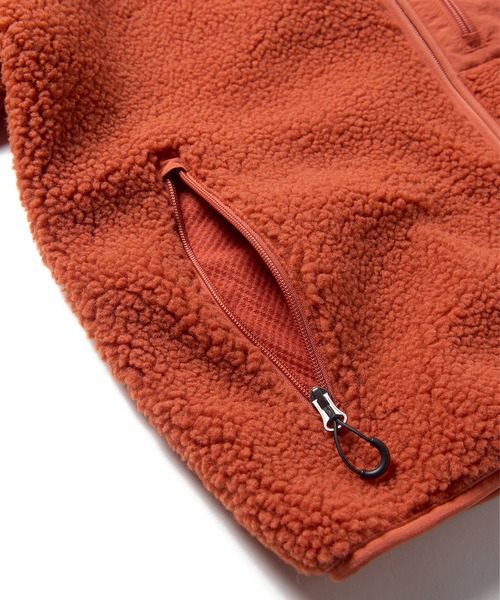 FIRST DOWN(ファーストダウン)の「FIRST DOWN USA (ファーストダウン) BOA JKT ボア フリース ジャケット ブルゾン メンズ F942021(ブルゾン・メンズ・ネイビー/オフホワイト/ブラック・M/L/LL)」の11枚目の写真