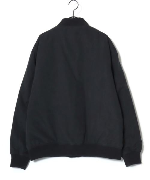 U.S. POLO ASSN.(ユーエスポロアッスン)の「U.S. POLO ASSN./ユーエスポロアッスン Batting Rib Blouson/オーバーサイズ 中綿 ファイバーダウン ショート丈 リブブルゾン/MA-1ジャケット/レディース メンズ(ブルゾン・メンズ・ライトブラウン/ブラック/カーキ・M/L/LL)」の8枚目の写真