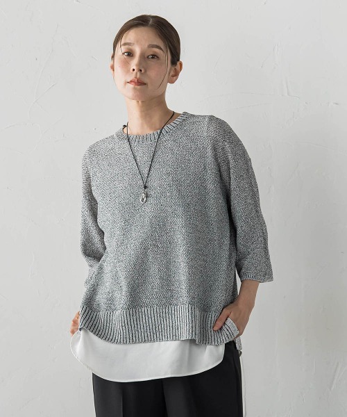 la.f…(ラエフ)の「WACLOTHニット(ニット/セーター・レディース・ホワイト系その他/ピンク/ブラウン・9号)」の22枚目の写真