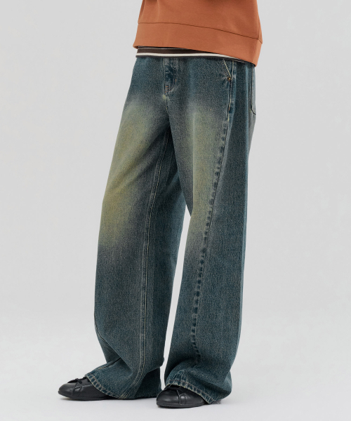 CHASECULT(チェイスカルト)の「レディース Mトーン カーブドワイドデニム - FERG2365B0N(デニムパンツ・レディース・ブルー・70/74/64/67)」の5枚目の写真
