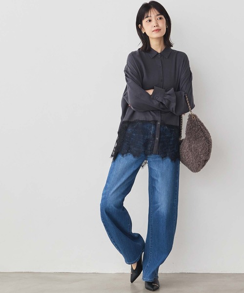 Gready Brilliant(グレディブリリアン)の「LUアシメカーブパンプス(パンプス・レディース・ブラック/ブラウン・38/37)」の7枚目の写真