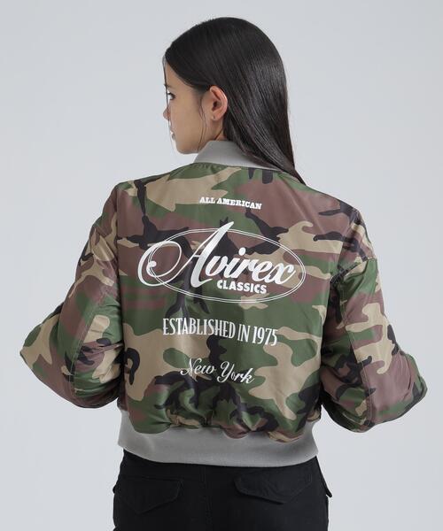 AVIREX(アヴィレックス)の「REVERSIBLE QUILTED VARSITY JACKET(ブルゾン・レディース・ブラック/シルバー・S/M)」の22枚目の写真