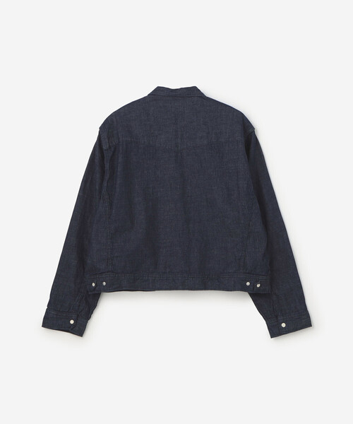 orSlow(オアスロウ)の「orSlow | SHORT WESTERN SHIRT JACKET WOMEN(デニムジャケット・レディース・インディゴブルー・2/1)」の12枚目の写真