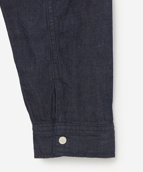 orSlow(オアスロウ)の「orSlow | SHORT WESTERN SHIRT JACKET WOMEN(デニムジャケット・レディース・インディゴブルー・2/1)」の14枚目の写真