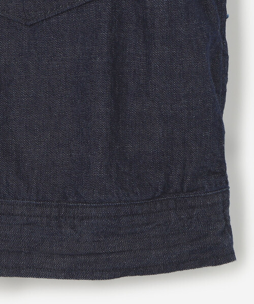 orSlow(オアスロウ)の「orSlow | SHORT WESTERN SHIRT JACKET WOMEN(デニムジャケット・レディース・インディゴブルー・2/1)」の15枚目の写真