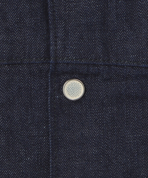 orSlow(オアスロウ)の「orSlow | SHORT WESTERN SHIRT JACKET WOMEN(デニムジャケット・レディース・インディゴブルー・2/1)」の4枚目の写真