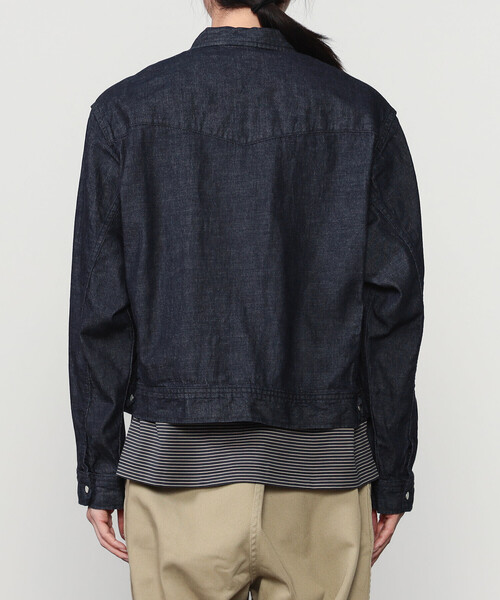 orSlow(オアスロウ)の「orSlow | SHORT WESTERN SHIRT JACKET WOMEN(デニムジャケット・レディース・インディゴブルー・2/1)」の7枚目の写真