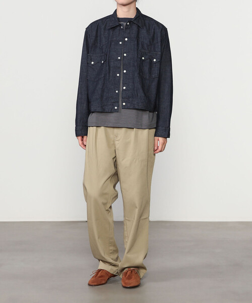 orSlow(オアスロウ)の「orSlow | SHORT WESTERN SHIRT JACKET WOMEN(デニムジャケット・レディース・インディゴブルー・2/1)」の9枚目の写真