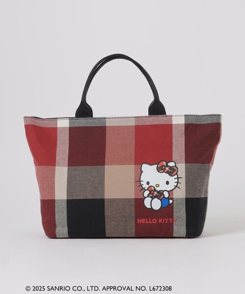 BLUE LABEL CRESTBRIDGE（ブルーレーベルクレストブリッジ）の「【ハローキティコラボ】ミニトート（ショルダーバッグ・レディース・レッド・FREE）」の3枚目の写真