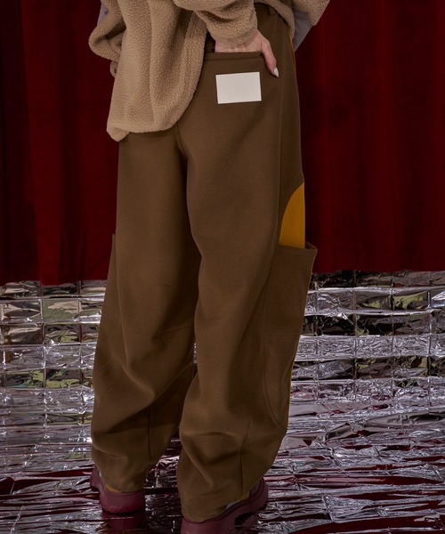 Nora Lily(ノラリリー)の「【Nora Lily】Line Track Jersey Barrel Cargo Pants(その他パンツ・レディース・モカ/ネイビー/ライトグレー・FREE)」の15枚目の写真