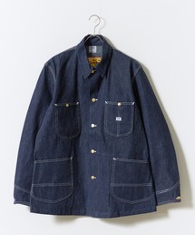 Lee | Lee/リー ARCHIVES OVERALL JACKET 91-J 1947 復刻モデル デニムカバーオール ジェルトデニム トリプルステッチ メンズ アメカジ 2026年秋冬 秋服(デニムジャケット)