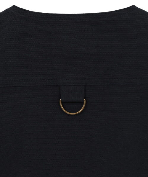 GREEN BUTTER(グリーンバター)の「【GREEN BUTTER/グリーンバター】Cotton PoketVestnavy(ベスト・レディース・ネイビー・FREE)」の8枚目の写真