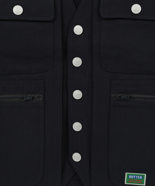 GREEN BUTTER(グリーンバター)の「【GREEN BUTTER/グリーンバター】Cotton PoketVestnavy(ベスト・レディース・ネイビー・FREE)」の12枚目の写真