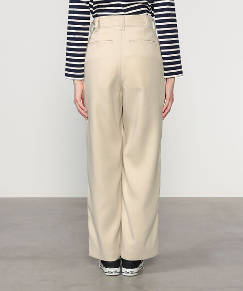 THE SHINZONE(ザ シンゾーン)の「THE SHINZONE |〈別注〉TOMBOY PANTS WOMEN(その他パンツ・レディース・アイボリー/ブラック・32/34/36)」の5枚目の写真