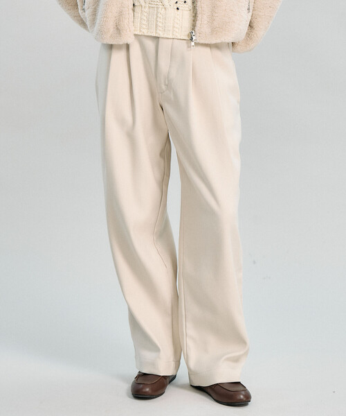 THE SHINZONE(ザ シンゾーン)の「THE SHINZONE |〈別注〉TOMBOY PANTS WOMEN(その他パンツ・レディース・アイボリー/ブラック・32/34/36)」の9枚目の写真