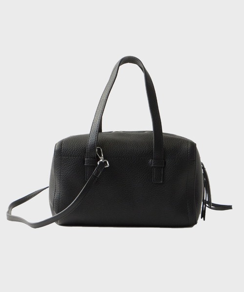 UNSTOA(アンストア)の「2way Embossed Handbag with Mini Pouch 秋服 冬服(ショルダーバッグ・レディース・ブルー/グレー/アイボリー/ブラック・FREE)」の6枚目の写真