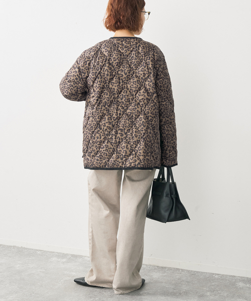 Spick & Span(スピックアンドスパン)の「《別注 / 追加》TAION / タイオン *Spick キルティングブルゾン(その他アウター・レディース・ベージュ/ライトグリーン/ブラウン系その他/ブラック・FREE)」の18枚目の写真