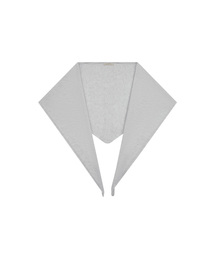 SIYAZU（シヤジュ）の「SIAC3149 ウールニット ショールマフラー_Light gray（バンダナ/スカーフ）」