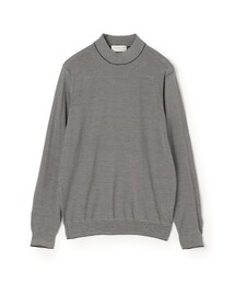 TOMORROWLAND tricot スーパーファインメリノウール モックネックニット S-WOOL