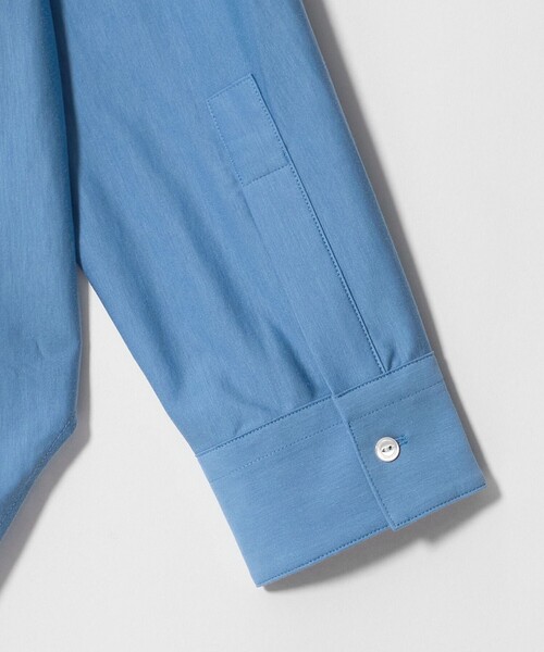 GOOD PEOPLE GOOD STITCHING GOOD PRODUCT（グッドピープルグッドスティッチンググッドプロダクト）の「＜GOOD PEOPLE GOOD STITCHING GOOD PRODUCT＞スキッパー シャツ（シャツ/ブラウス・レディース・コバルトブルー/その他1・S）」の5枚目の写真