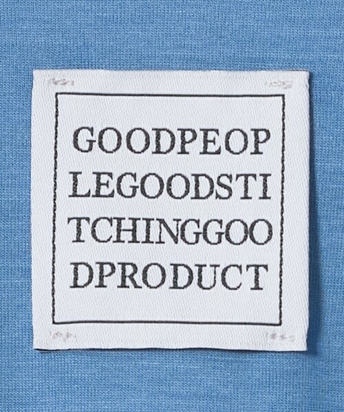 GOOD PEOPLE GOOD STITCHING GOOD PRODUCT（グッドピープルグッドスティッチンググッドプロダクト）の「＜GOOD PEOPLE GOOD STITCHING GOOD PRODUCT＞スキッパー シャツ（シャツ/ブラウス・レディース・コバルトブルー/その他1・S）」の9枚目の写真