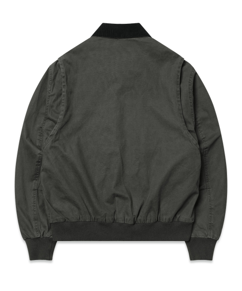 GRAYBLVD(グレイブラバット)の「コルト襟付きワークジャケット(カーキ)(デニムジャケット・レディース・その他・1/2)」の3枚目の写真