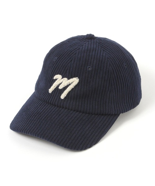 LAKOLE(ラコレ)の「太コールロゴCAP / 1045080(キャップ・レディース・オフホワイト/ネイビー/ブラウン・FREE)」の1枚目の写真