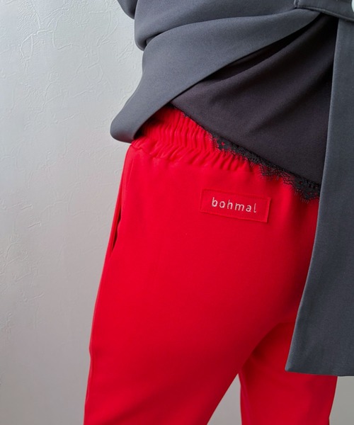 bohmal(ボマール)の「選べる丈ポンチフレアパンツ(その他パンツ・レディース・レッド/ブラウン/ブラック・MEDIUM/TALL/MEDIUM)」の16枚目の写真
