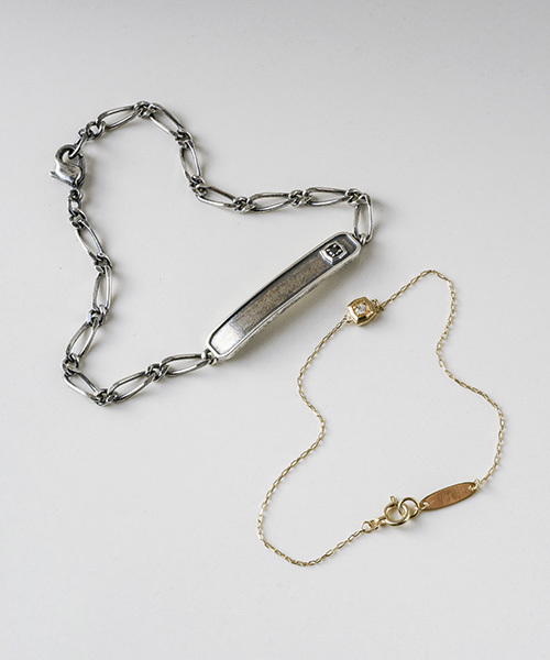 agete FIRST（アガットファースト）の「SV＜ペア＞ブレスレット  