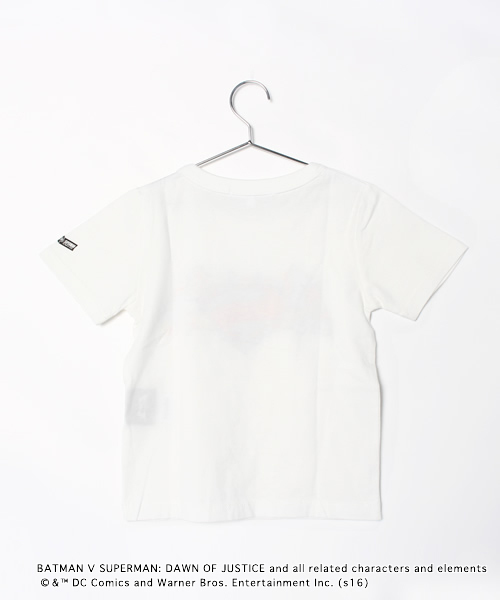 GLOBAL WORK(グローバルワーク)の「【キッズ】バットマンvsスーパーマンKids/714666(Tシャツ/カットソー・キッズ・ホワイト・X-LARGE/SMALL/LARGE/MEDIUM)」の7枚目の写真