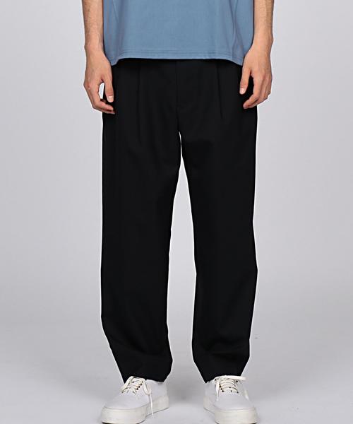 EN ROUTE（アンルート）の「ENR ウールトロピカル3Pパンツ◆（その他パンツ・メンズ・グレー/ネイビー・1/2/3）」の2枚目の写真