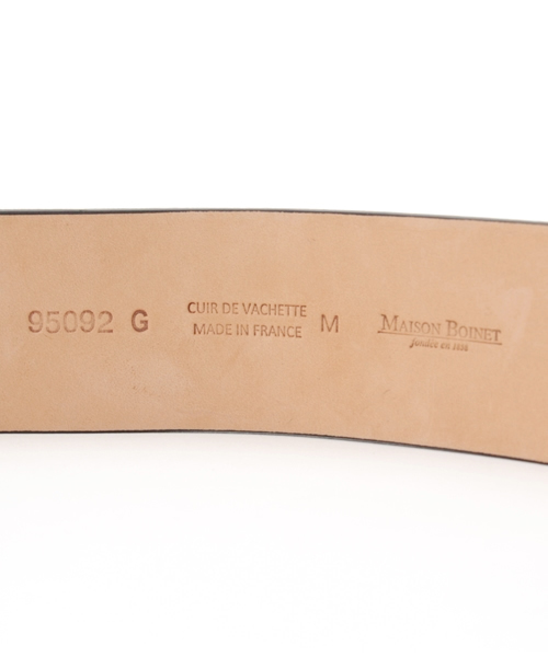 MAISON BOINET（メゾンボワネ）の「MAISON BOINET バングル（バングル/リストバンド・レディース・ベージュ/ネイビー・MEDIUM）」の4枚目の写真