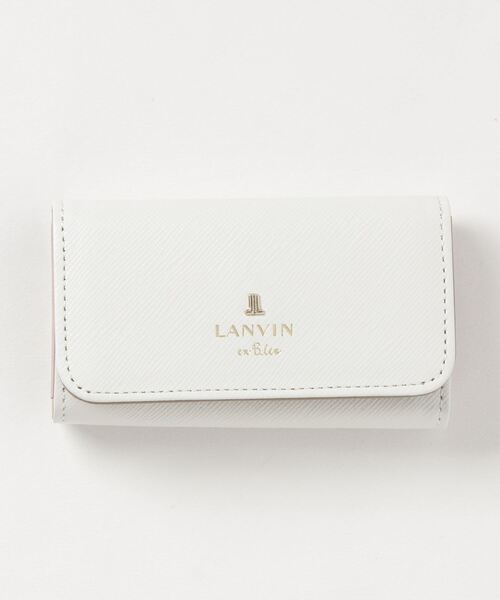 LANVIN en Bleu（ランバンオンブルー）の「リュクサンブールカラー キーケース（キーケース/キーアクセサリー・レディース・ライトブルー/グリーン系その他/レッド系その他/ホワイト/オレンジ/ライトグレー/グレー/グリーン/ブラウン・FREE）」の2枚目の写真