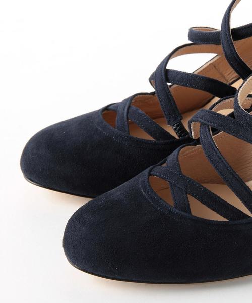 ODETTE E ODILE（オデットエオディール）の「OFD トリプルクロス パンプス65（パンプス・レディース・ネイビー/ブラック/ライトグレー・22.5cm/24.5cm/22cm/23cm/23.5cm/24cm）」の9枚目の写真