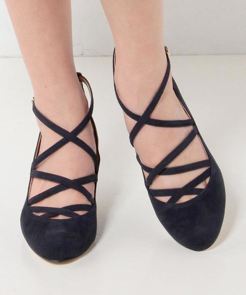 ODETTE E ODILE（オデットエオディール）の「OFD トリプルクロス パンプス65（パンプス・レディース・ネイビー/ブラック/ライトグレー・22.5cm/24.5cm/22cm/23cm/23.5cm/24cm）」の12枚目の写真