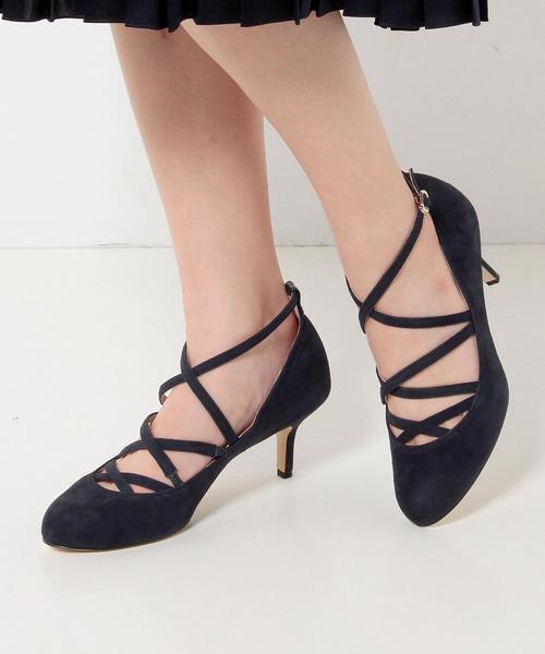 ODETTE E ODILE（オデットエオディール）の「OFD トリプルクロス パンプス65（パンプス・レディース・ネイビー/ブラック/ライトグレー・22.5cm/24.5cm/22cm/23cm/23.5cm/24cm）」の13枚目の写真