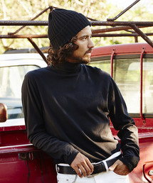 HYSTERIC GLAMOUR | H WOMAN LOGO刺繍 タートルネックT-SH(Tシャツ/カットソー)