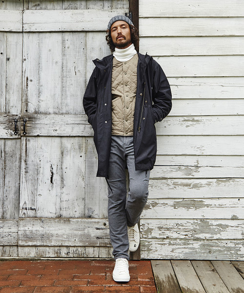 HYSTERIC GLAMOUR（ヒステリックグラマー）の「H WOMAN LOGO刺繍 タートルネックT-SH（Tシャツ/カットソー・メンズ・トップグレー/ブラック/ホワイト・SMALL/MEDIUM/LARGE）」の11枚目の写真