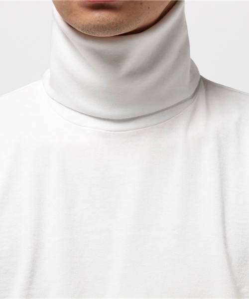 HYSTERIC GLAMOUR（ヒステリックグラマー）の「H WOMAN LOGO刺繍 タートルネックT-SH（Tシャツ/カットソー・メンズ・トップグレー/ブラック/ホワイト・SMALL/MEDIUM/LARGE）」の6枚目の写真