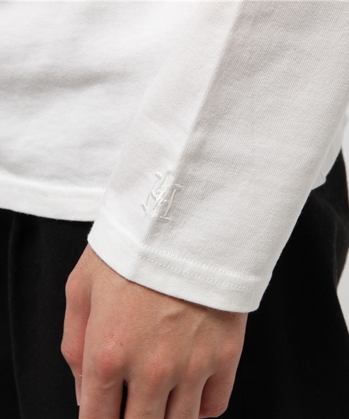 HYSTERIC GLAMOUR（ヒステリックグラマー）の「H WOMAN LOGO刺繍 タートルネックT-SH（Tシャツ/カットソー・メンズ・トップグレー/ブラック/ホワイト・SMALL/MEDIUM/LARGE）」の7枚目の写真