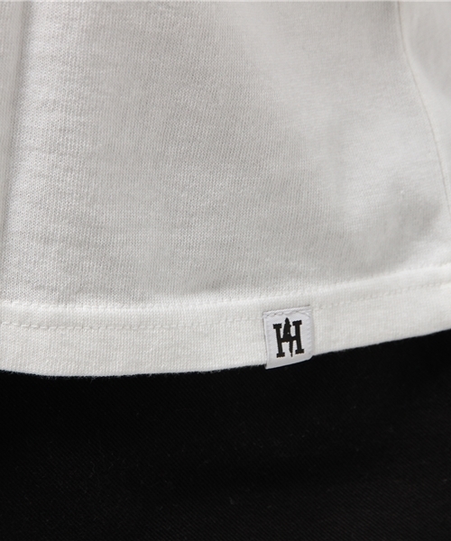 HYSTERIC GLAMOUR（ヒステリックグラマー）の「H WOMAN LOGO刺繍 タートルネックT-SH（Tシャツ/カットソー・メンズ・トップグレー/ブラック/ホワイト・SMALL/MEDIUM/LARGE）」の8枚目の写真