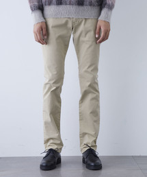 FACTOTUM | 【FACTOTUM JEANS】ストレッチチノパイピングスラックステーパード(チノパンツ)