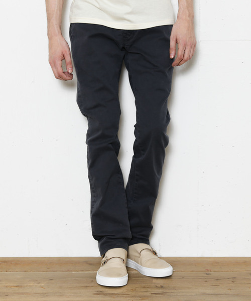 FACTOTUM（ファクトタム）の「【FACTOTUM JEANS】ストレッチチノパイピングスラックステーパード（チノパンツ・メンズ・ベージュ/ブラック・31inch/28inch/30inch/29inch/32inch）」の3枚目の写真