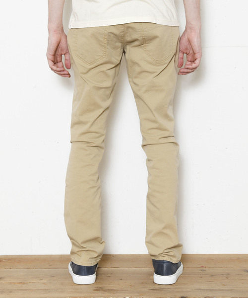 FACTOTUM（ファクトタム）の「【FACTOTUM JEANS】ストレッチチノパイピングスラックステーパード（チノパンツ・メンズ・ベージュ/ブラック・31inch/28inch/30inch/29inch/32inch）」の8枚目の写真