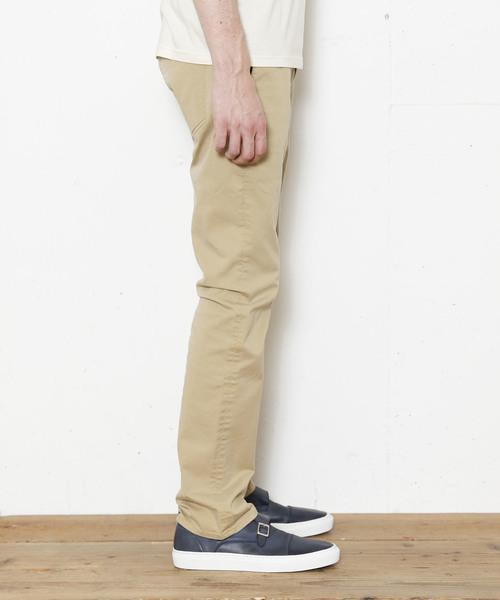 FACTOTUM（ファクトタム）の「【FACTOTUM JEANS】ストレッチチノパイピングスラックステーパード（チノパンツ・メンズ・ベージュ/ブラック・31inch/28inch/30inch/29inch/32inch）」の9枚目の写真