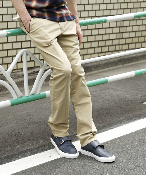 FACTOTUM（ファクトタム）の「【FACTOTUM JEANS】ストレッチチノパイピングスラックステーパード（チノパンツ・メンズ・ベージュ/ブラック・31inch/28inch/30inch/29inch/32inch）」の22枚目の写真
