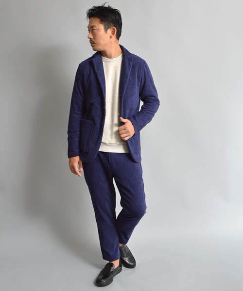 THING FABRICS（シングファブリックス）の「tHING FABRICS/シングファブリックス Easy pant (Short Pile)（その他パンツ・メンズ・ブラック/グレー/ネイビー・0/1）」の17枚目の写真