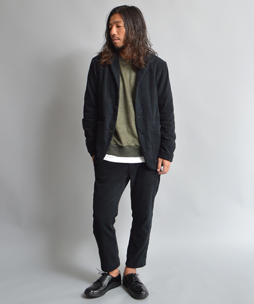 THING FABRICS（シングファブリックス）の「tHING FABRICS/シングファブリックス Easy pant (Short Pile)（その他パンツ・メンズ・ブラック/グレー/ネイビー・0/1）」の19枚目の写真